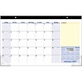 2020 AT-A-GLANCE 18 x 11 Compact Monthly Desk Pad Calendar QuickNotes (SK710-00-20)