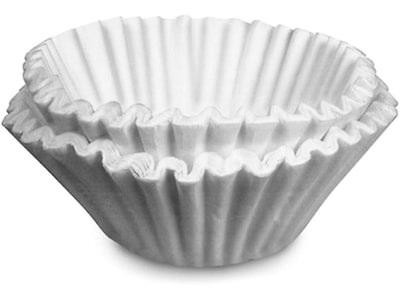 Bunn 12-Cup Paper Coffee Filter, Basket, 1000/Carton (BUN39800R)