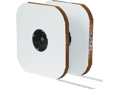 Velcro® Brand 3/4 Sticky Back Hook Only Dots, White, 1028/Pack (VEL141)
