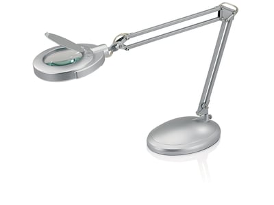 V-Light LED Desk Lamp, 22", Silver (VSL40203SC)
