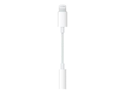 Apple Lightning to 3.5mm Headphone Jack Adapter for iPad, iPod touch, and iPhone (MMX62AM/A)