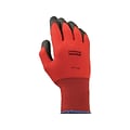 North by Honeywell NorthFlex Red Nylon PVC Gloves, Red/Black, 12 Pairs/Pack (NF11/9L)