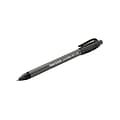 Paper Mate ComfortMate Ultra Retractable Ballpoint Pen, Medium Point, Black Ink, Dozen (6330187)