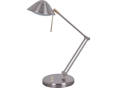 Tensor Halogen Desk Lamp 19 Brushed Steel 16534 001 Quill Com
