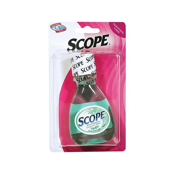 Scope Mint Mouthwash, 1.49 Fl. Oz., 6/Pack (CON1471)