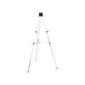 Quartet Display Easel, 66, Silver Aluminum (55EX)