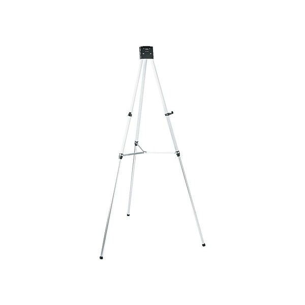 Quartet Display Easel, 66, Silver Aluminum (55EX)