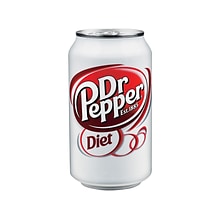 Dr Pepper Diet Original Soda, 12 oz., 24/Carton (78000083163)