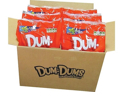 Dum Dums Original Lollipops, Assorted Flavors, 32 oz., 1200 Pieces (071-1)