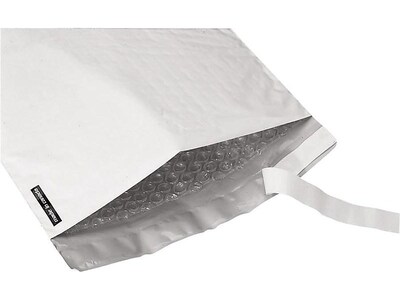 8.5" x 12" Peal & Seal Bubble Mailers, # 2, 100/Carton (E-0812)