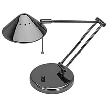 V-Light Halogen Desk Lamp, 15, Brushed Nickel (VSD102BC)