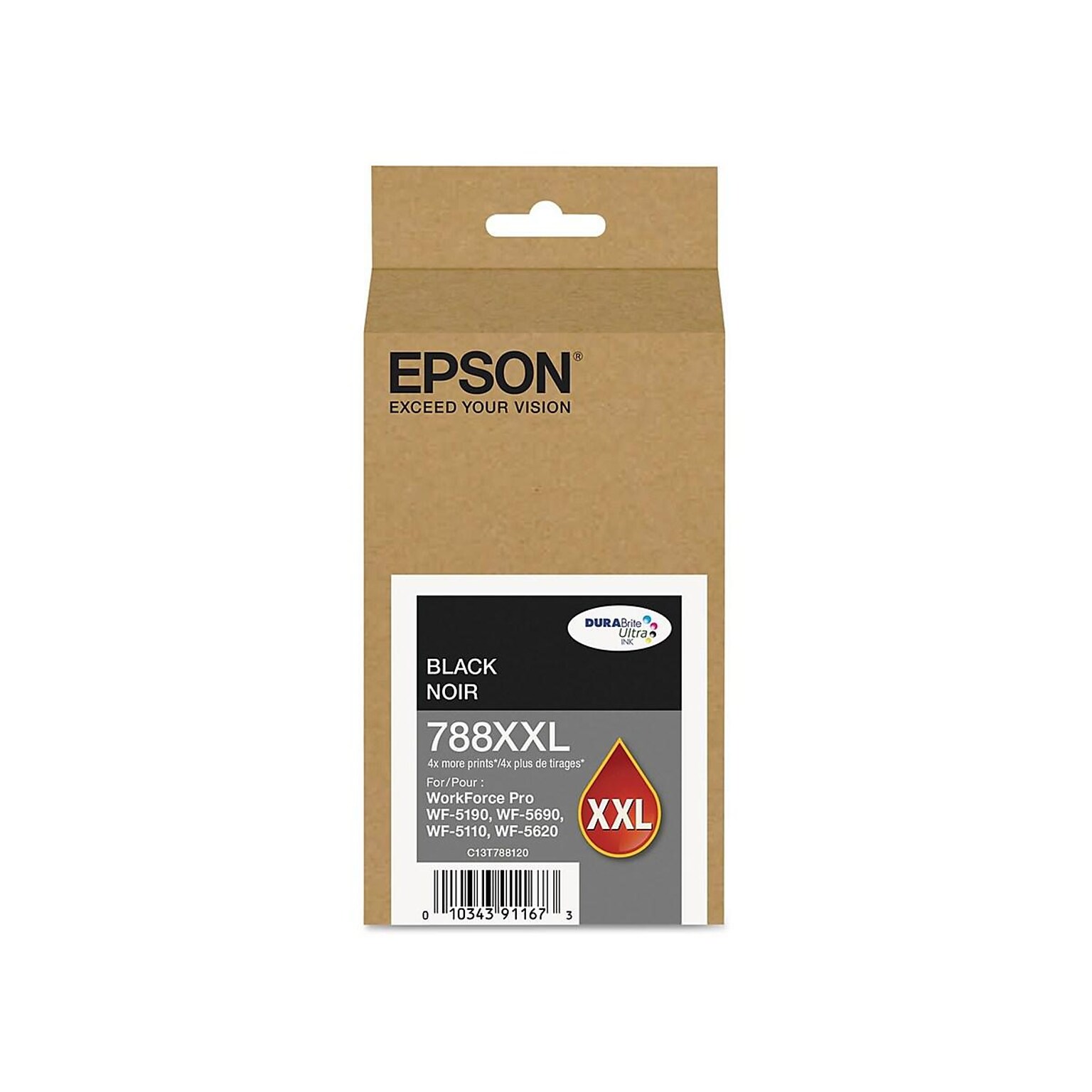 Epson T788XXL Black Extra High Yield Ink Cartridge (4151138)
