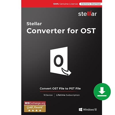 Stellar Converter for OST Corporate for 1 User, Windows, Download (SCOSTWV92018)