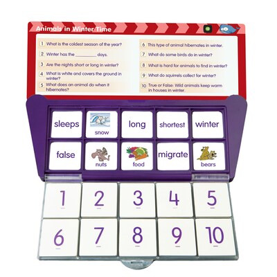 Junior Learning Smart Tray Comprehension Accelerator Set 2,  Nonfiction, 2 Sets of 18 (JRL111BN)