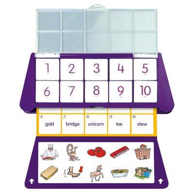 Junior Learning Smart Tray Reading Accelerator, 25 Per Set, 2 Sets (JRL105BN)