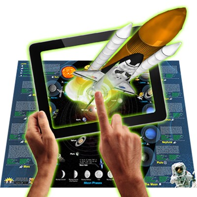 Popar Solar System Interactive Smart Chart, Pack of 2 (IEPISSCBBN)