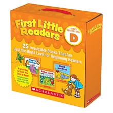 Scholastic First Little Readers Parent Pack: Guided Reading Level D, Set of 25 Books (SC-811150)
