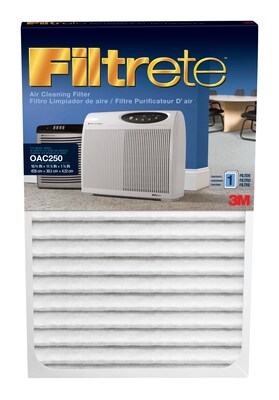 Filtrete™ Replacement Filter for OAC250, 11.88 x 18.75 x 1.63, White (OAC250RF)