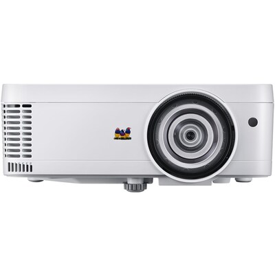 ViewSonic 3700 Lumens XGA Networkable Short Throw Projector, White (PS600X)