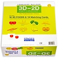 Stages Learning Materials Language Builder® 3D–2D Matching Kit, Foods (SLM007)