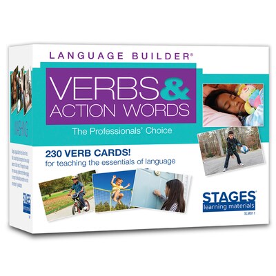 Stages Learning Materials Language Builder® Picture Cards, Verbs (SLM011)
