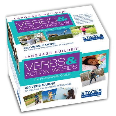 Stages Learning Materials Language Builder® Picture Cards, Verbs (SLM011)