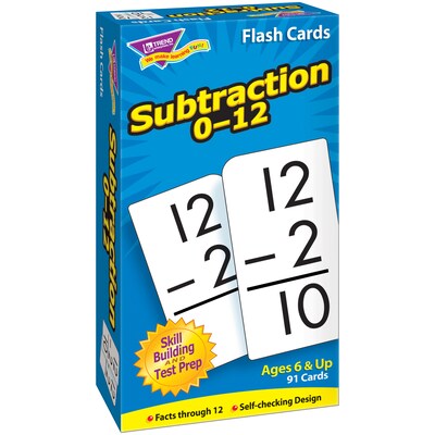 Trend Enterprises Math Operations Flash Cards Pack, Set of 4 (T-90741)