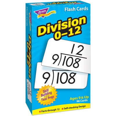 Trend Enterprises Math Operations Flash Cards Pack, Set of 4 (T-90741)