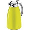 Alfi Gusto 33.92 oz Glass Vacuum Carafe, Lacquered Metal Apple Green (THRAG1900GR2)