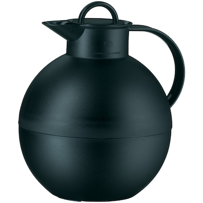 Alfi Kugel 32 oz. Glass Vacuum Insulated Carafe Black (THRAG1000BK2)