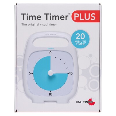 Time Timer 20 Minute, White (TTM20)