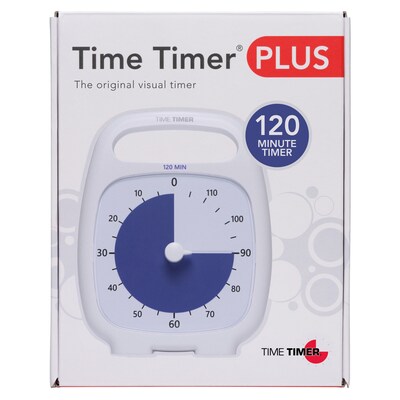 Time Timer 120 Minute, White (TTM120)