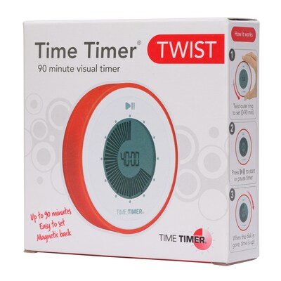 Time Timer TWIST® Timer, 90 Minute (TTM31)