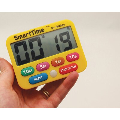 Ashley Productions SmartTime™ Digital Timer, Yellow (ASH50106)