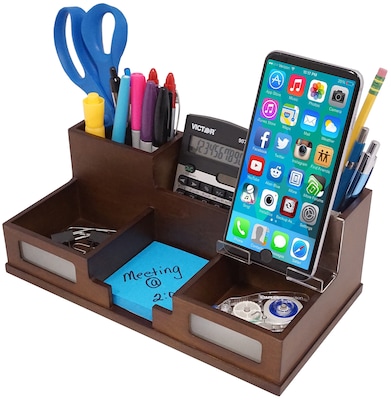 Declutter your desktop with this  desk organizer to ensure you can always find what you need when yo