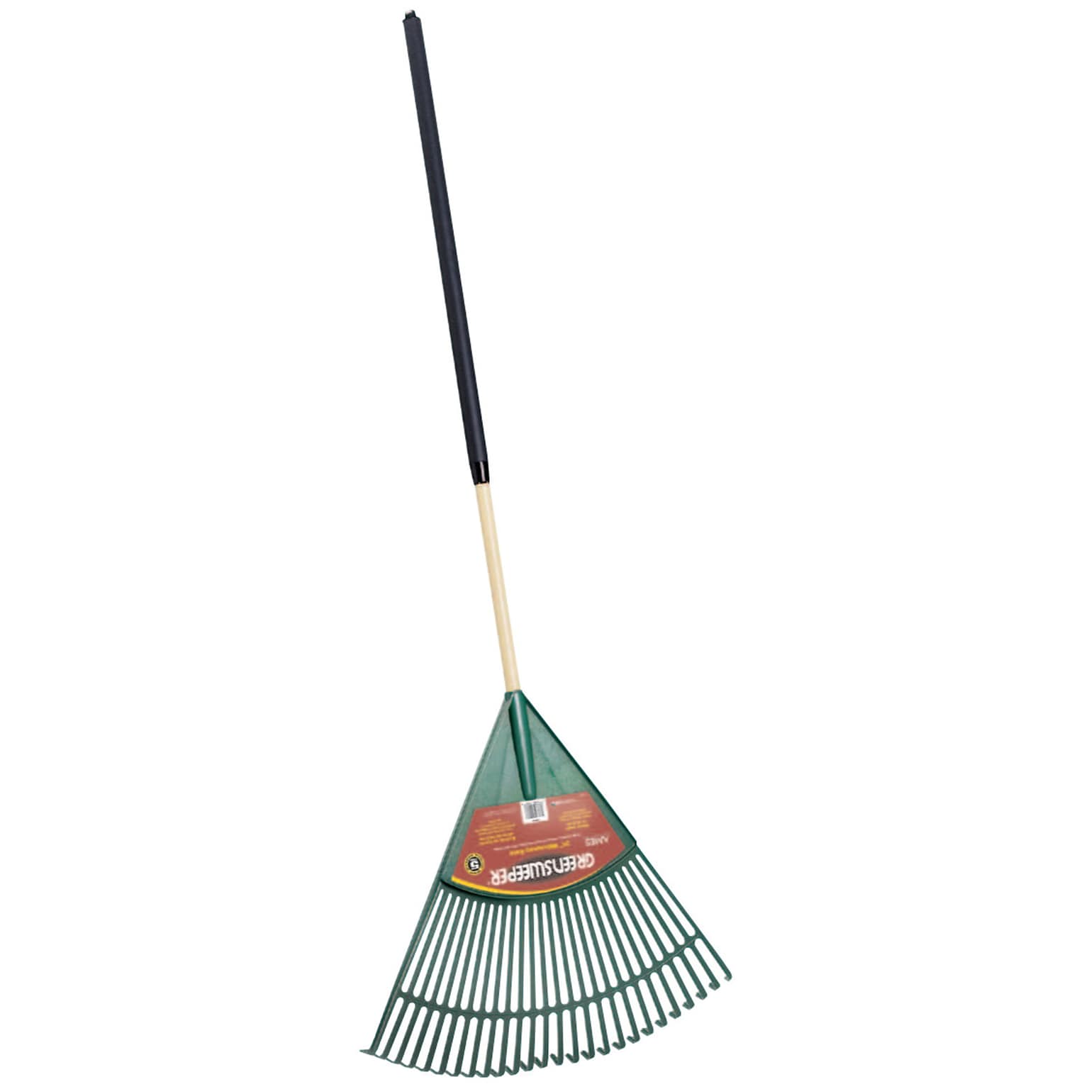 AMES® Lawn Rake, 24 in Plastic Blade, 48 in White Ash Handle (027-1925000)