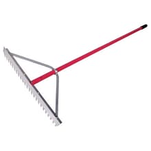 UnionTools® Landscape Rake, 66 in Aluminum Handle, 24 in Head (760-63136)