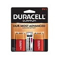 Duracell Quantum Alkaline Battery, 9V, 2 Pack (1027134)
