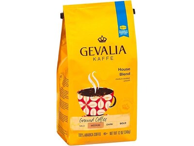 Gevalia House Blend Ground Coffee, Medium Roast (GEN04358)