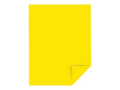 Neenah Paper Exact® Brights Colored Paper, 20 lbs., 8.5" x 11", Bright Yellow, 500 Sheets/Ream (26281)