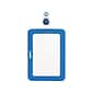 Cosco MyID ID Badge Holder, Blue/Clear (075014)