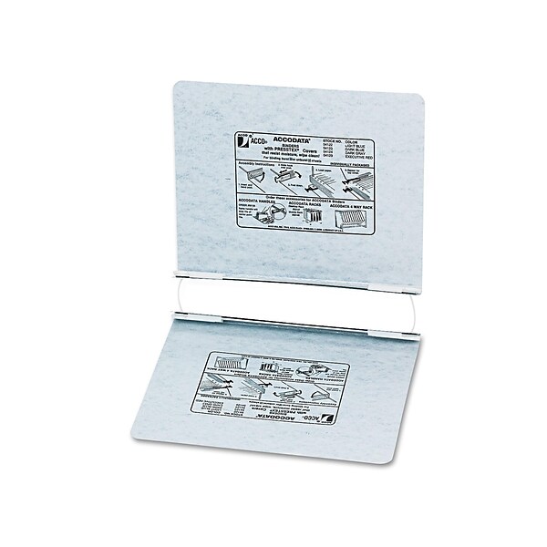 ACCO Presstex Hanging Data Binder, 11 x 8.5, 6 Capacity, Dark Gray (54124A)