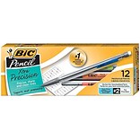 BIC Xtra-Precision Mechanical Pencil, 0.5mm, #2 Hard Lead, Dozen (91077/MPF11)