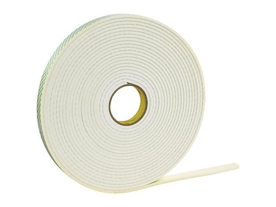 3M 4008 Double-Sided Tape, 0.75 x 36 Yds., White (T95440081PK)