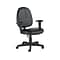 Global  Leather Task Chair, Black (8993BK450/550)