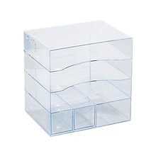 Rubbermaid Optimizers File Organizer, Clear Plastic (94600ROS)
