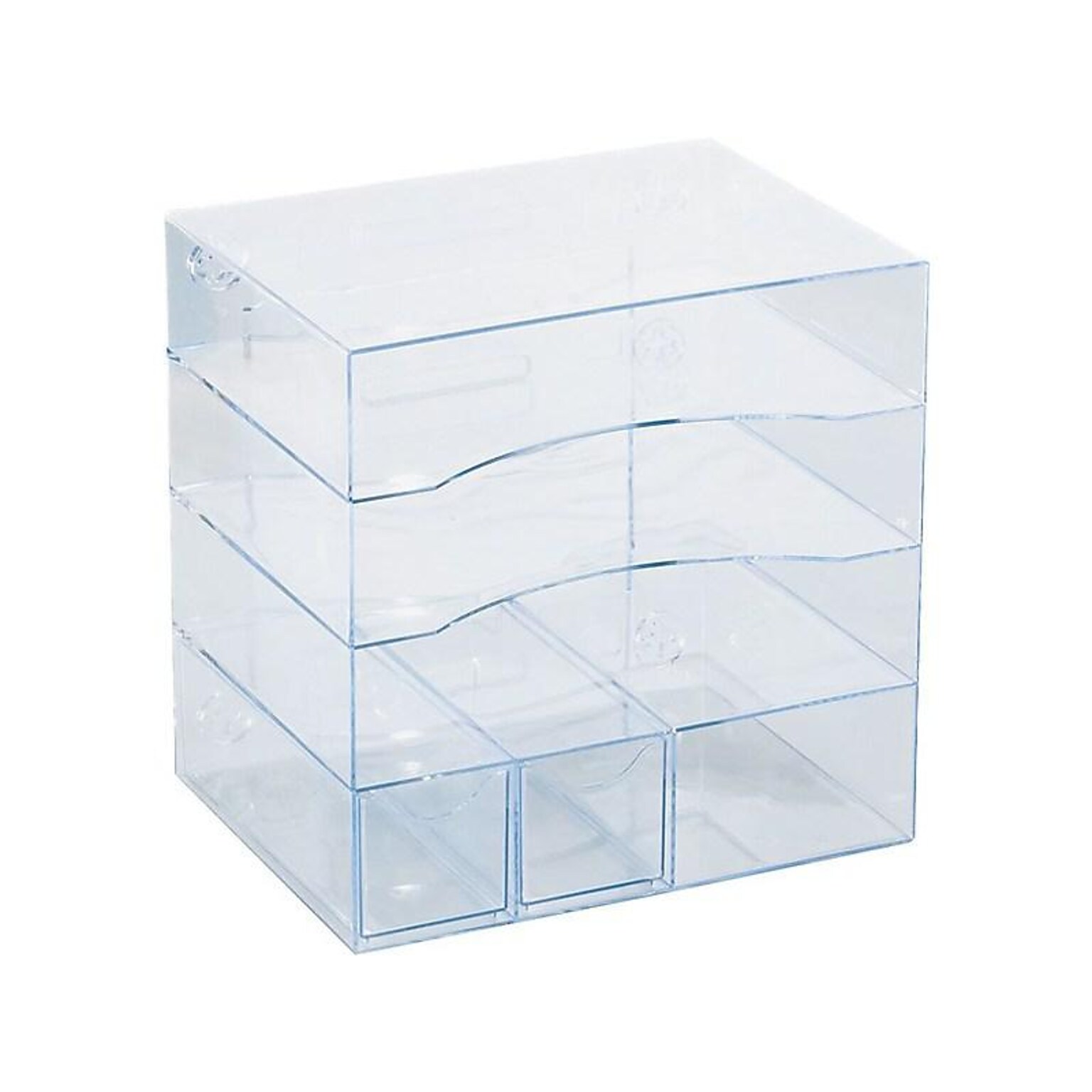 Rubbermaid Optimizers File Organizer, Clear Plastic (94600ROS)