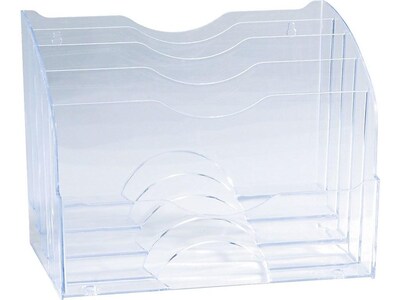 Rubbermaid Optimizers File Organizer, Clear Plastic (94610ROS)