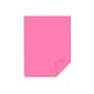 Astrobrights Cover Paper, 65 lbs, 8.5" x 11", Pulsar Pink, 250/Ream (21041)