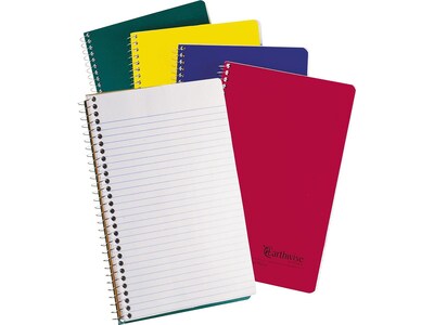 Oxford Earthwise 3-Subject Notebooks, 6 x 9.5, College Ruled, 150 Sheets (25-447R)